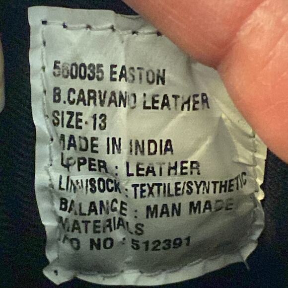 Franco Fortini Easton Brown Leather Cap Toe Boot Size 13 - Picture 5 of 10